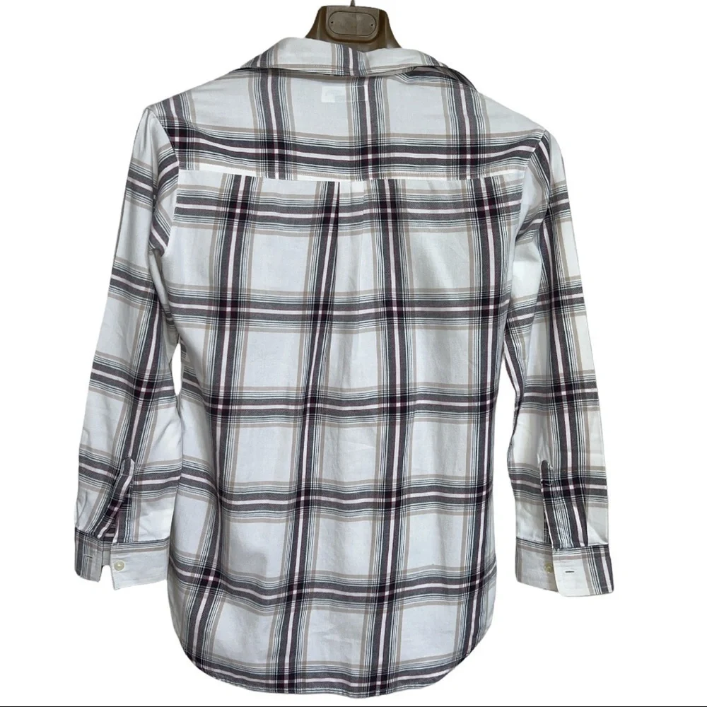 OLD NAVY‎ BOYFRIEND BUTTON DOWN LONG SLEEVE TUNIC WOMEN’S SHIRT SIZE S - Picture 3 of 15